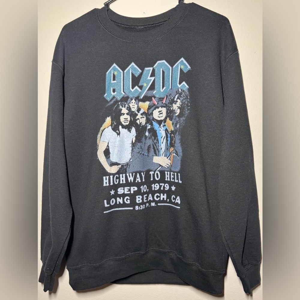 AC/DC Highway to Hell poster sweatshirt